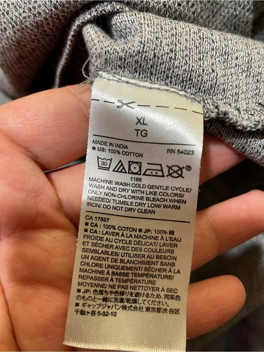 Banana Republic Heather Gray Polo with Black Placket